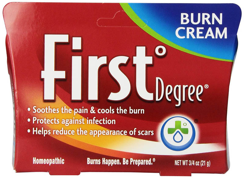 first degree burn cream